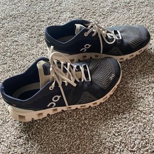 On cloud running shoes